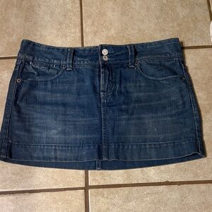 American Eagle Outfitters Y2K denim miniskirt size 6 perfect condition